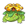Front Image of Shiny Female Venusaur