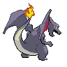 Back Image of a Shiny Charizard